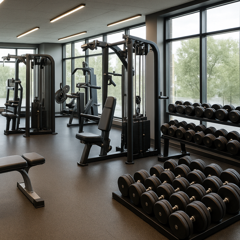 un gimnasio