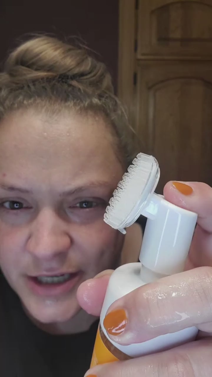 Limpiador facial de cúrcuma