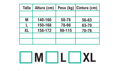 Faja correctora de postura "ErgoFlex"