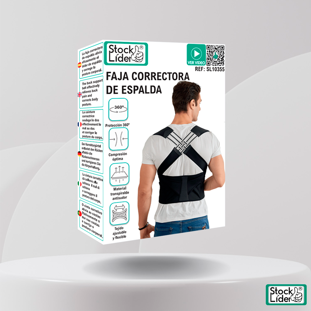 Faja correctora de postura "ErgoFlex"